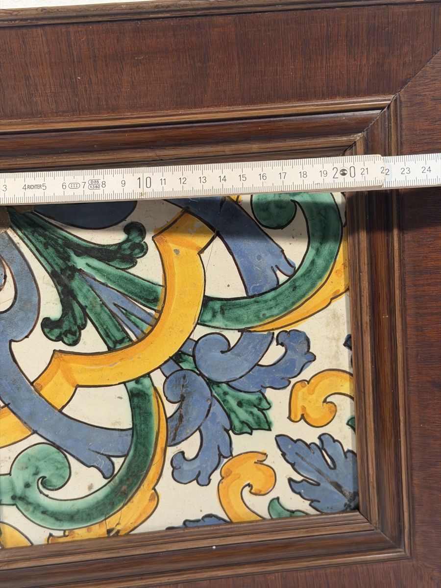 Dipinti: Framed Antique Decorative Painting on Marble – Usato da Lausanne venduto da vas_cdb2 4