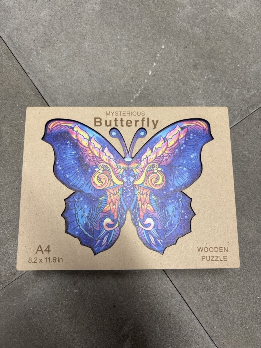 Puzzle: Wooden Puzzle - Mysterious Butterfly – Nuovo (secondo la descrizione) da Waldstatt venduto da Imaginary