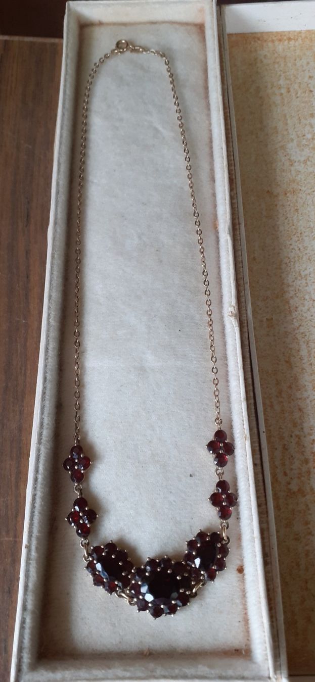 Catenine: antikes Collier Granate – Usato da Mörschwil venduto da antiksalon21 3