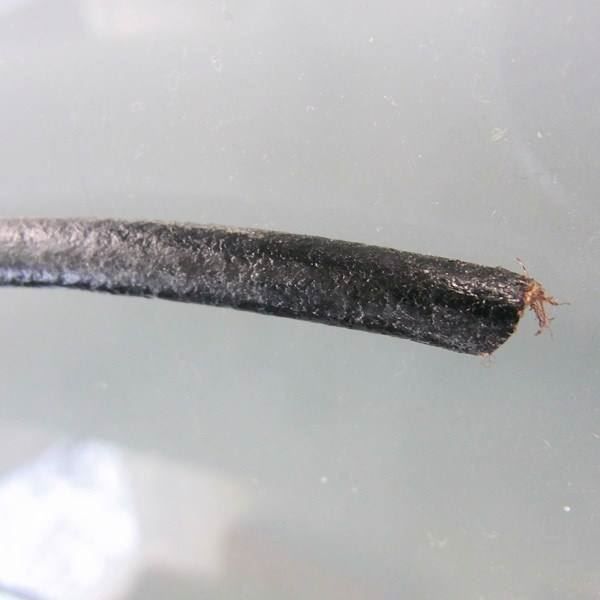 Dekobänder: Lederband schwarz 6mm dick ....je Meter – Neu (gemäss Beschreibung) aus Alpnachstad von perlengaby 1