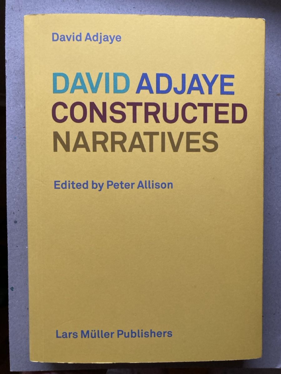 Libri: David Adjaye: Constructed Narratives - Architecture – Usato da Zürich venduto da 000rk