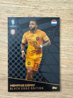 Memphis Depay Black Edge Edition Fussballkarte 2024 🇪🇺⚽