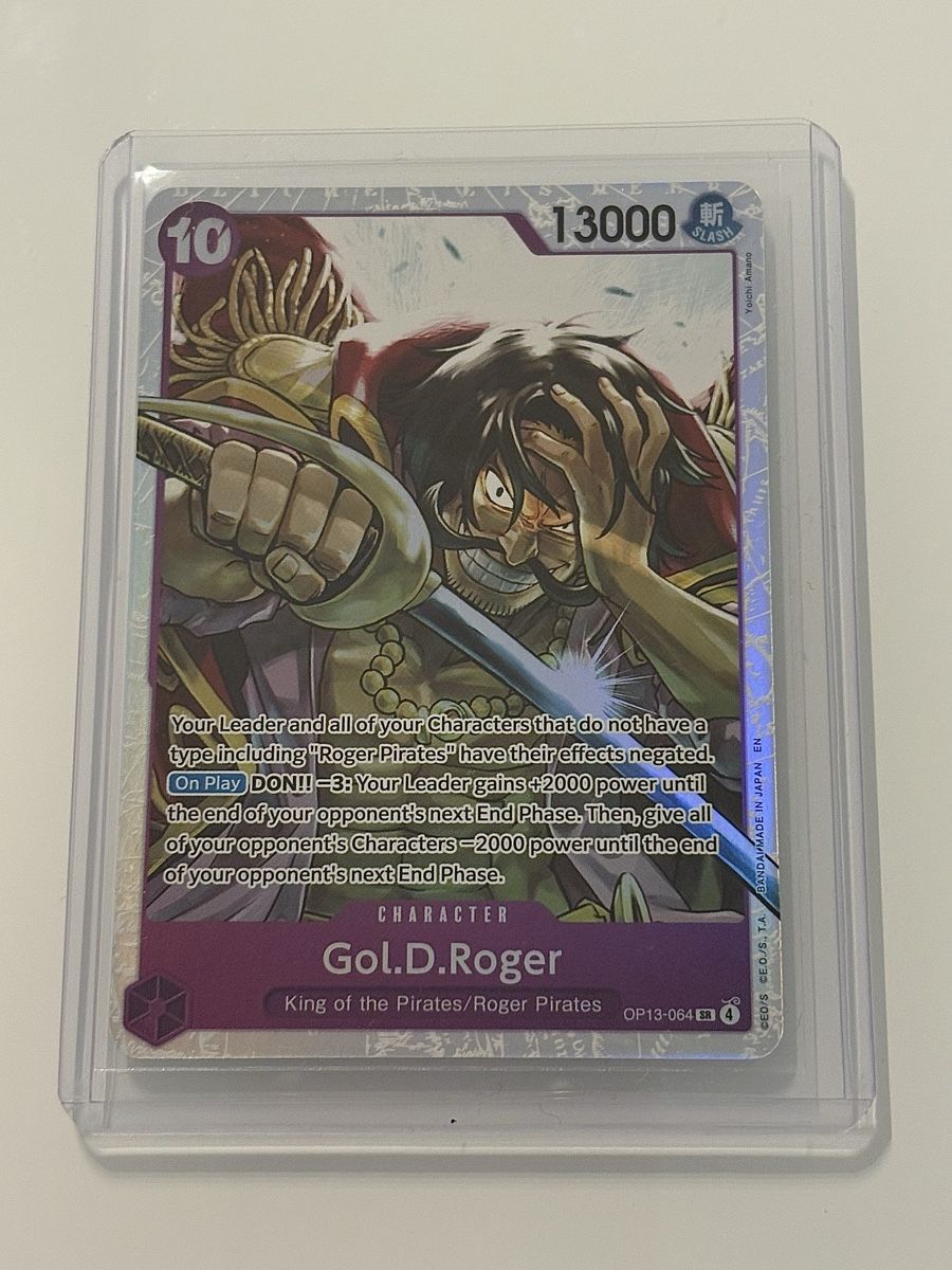 Bandai Cartes à collectionner: One Piece TCG - Gol.D.Roger OP13-064 – Neuf (Voir description) à Pieterlen par Mira_o7