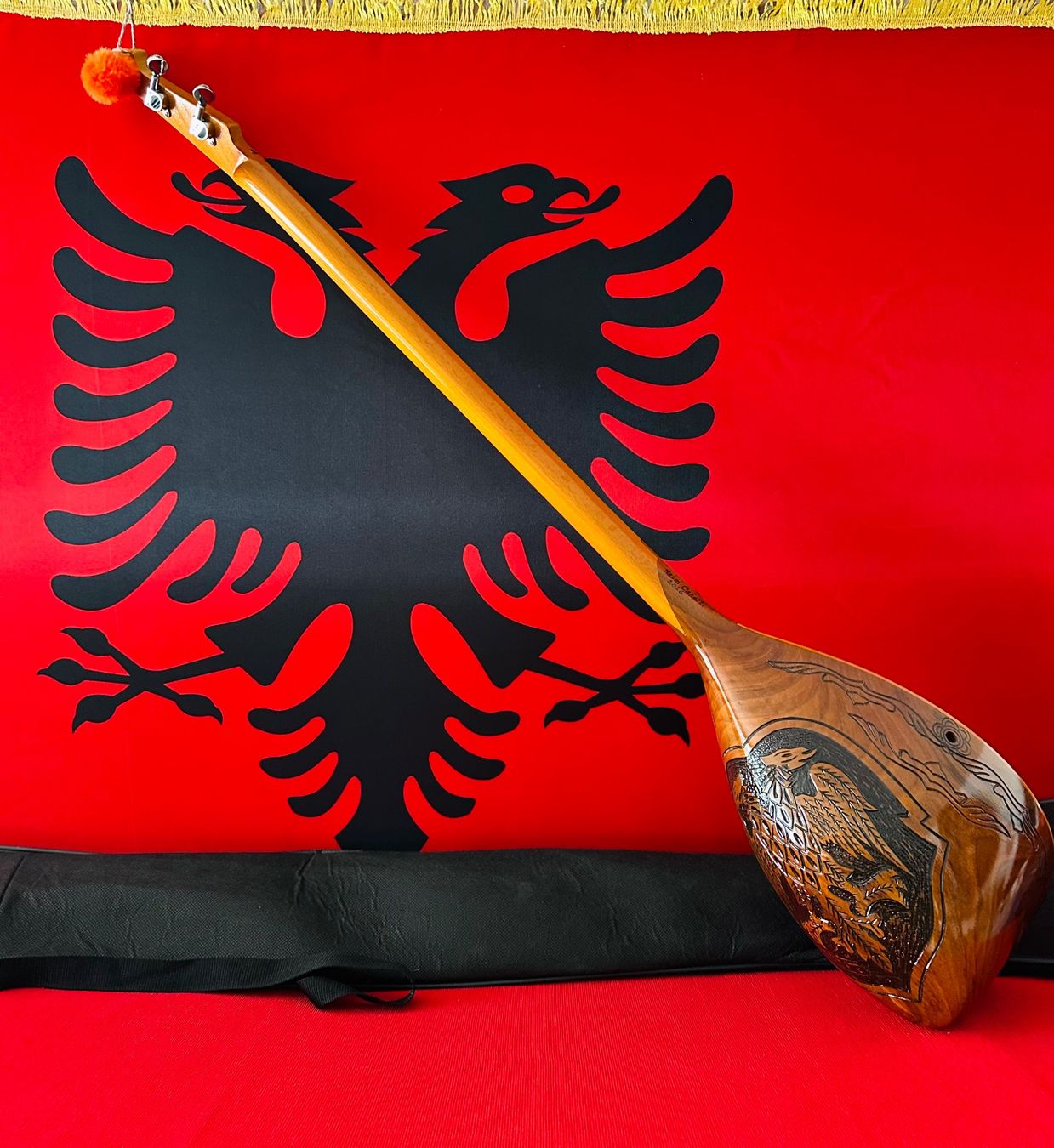 Strumenti musicali: Albanisches Musikinstrument Qifteli – Nuovo e nell'imballaggio originale da Kirchberg SG venduto da rex_pfd8 5