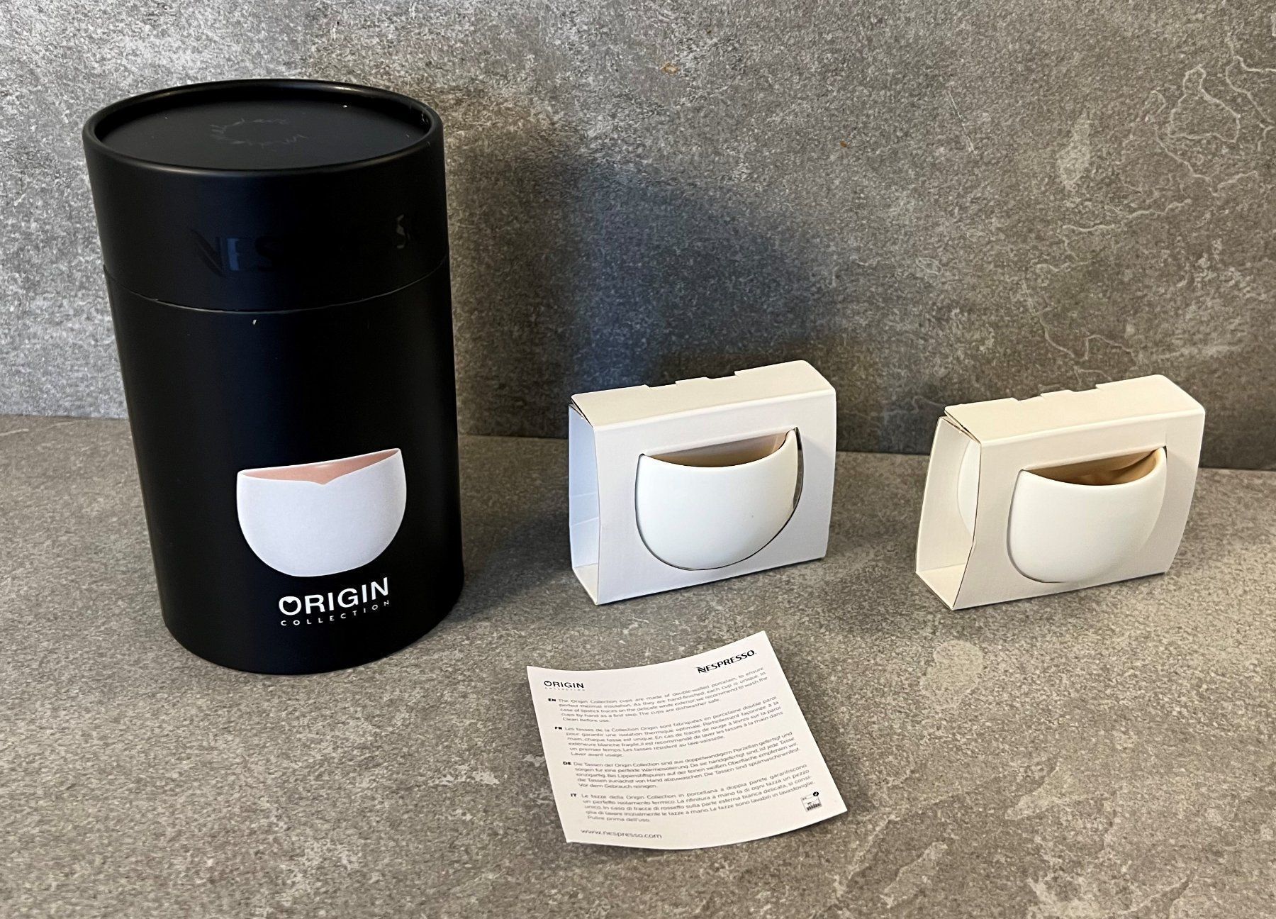 Nespresso Tassen: NESPRESSO ORIGIN Espresso Set à ca. 40ml – Neu und originalverpackt aus Chur von Papageibarsch77 1