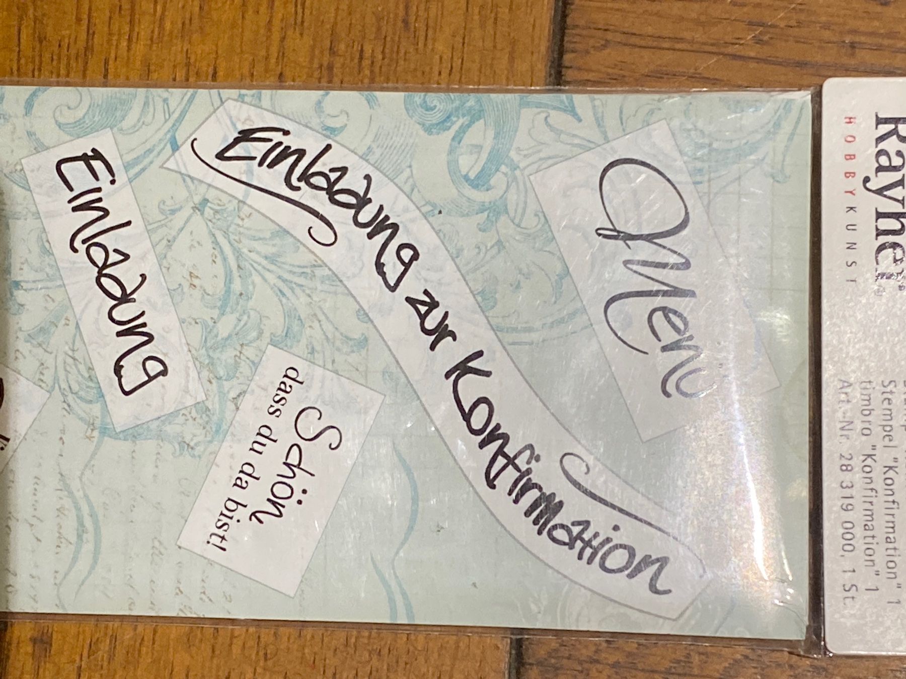 Timbri: tampon stempel einladung – Nuovo e nell'imballaggio originale da Lajoux JU venduto da Briard0 2