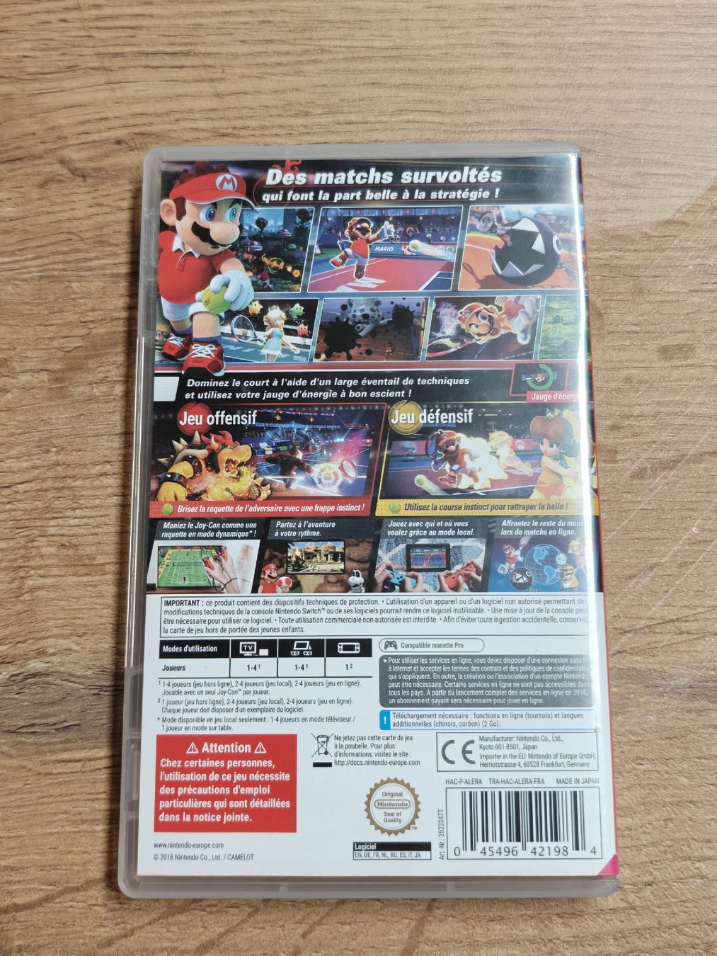 Nintendo Giochi: Mario Tennis Aces / Nintendo Switch – Nuovo (secondo la descrizione) da Charrat venduto da relaxshop 1