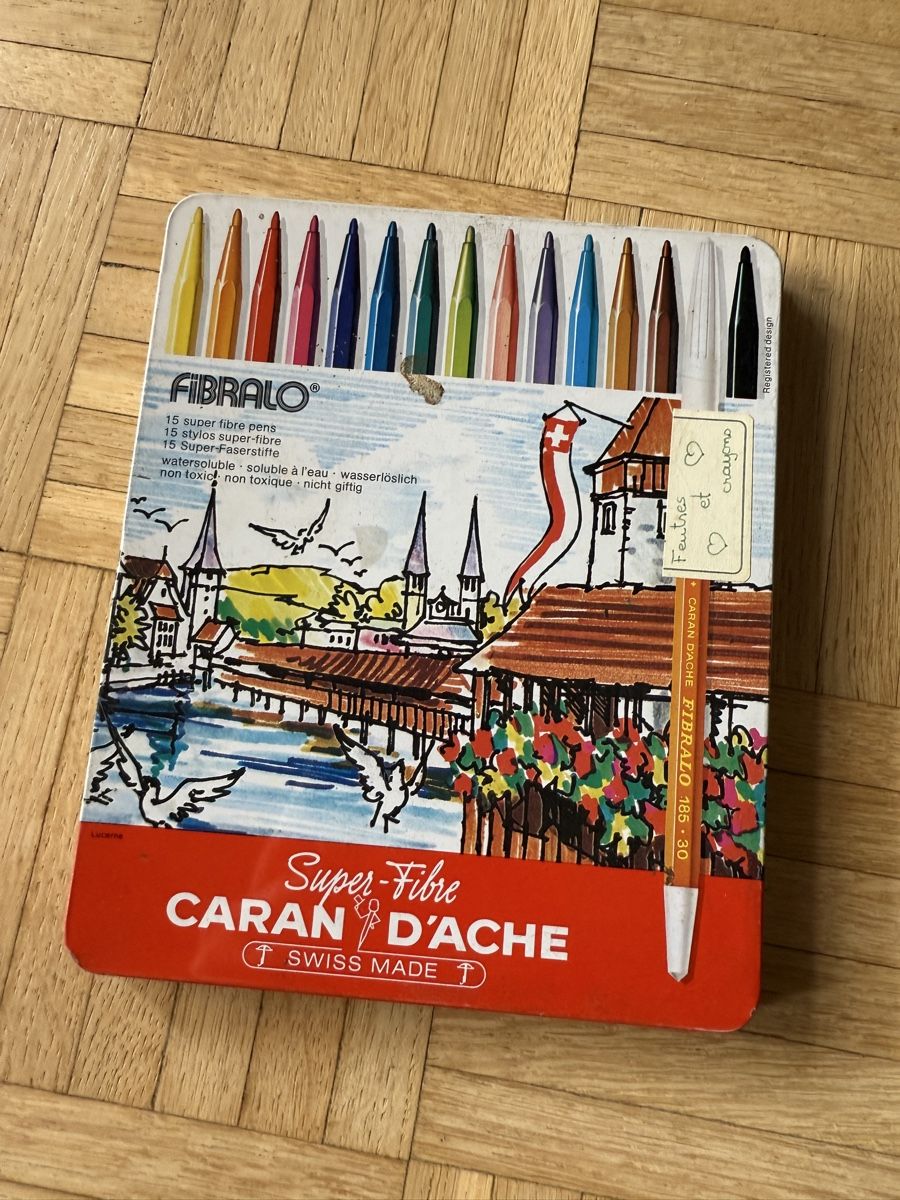 Barattoli: Boîte métallique Caran d’Ache – Usato da Fully venduto da jen_x665