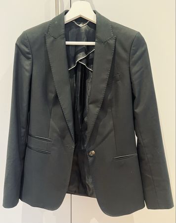 Massimo Dutti Blazer, Gr. 36, Schwarz