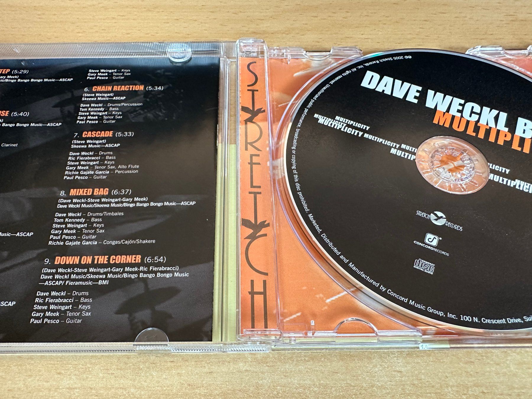 CD: Dave Weckl Band – Multiplicity – Usato da Rikon im Tösstal venduto da Alpenmutz 2