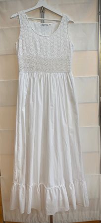 Weisses Sommerkleid, Grösse M, Magic Woman, Top Zustand