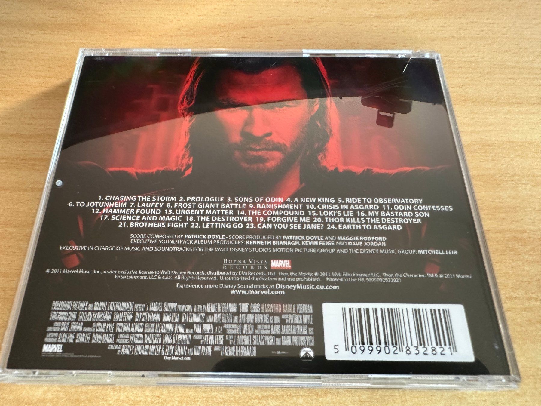 CD: H8 Patrick Doyle – Thor – Usato da Rikon im Tösstal venduto da Alpenmutz 1