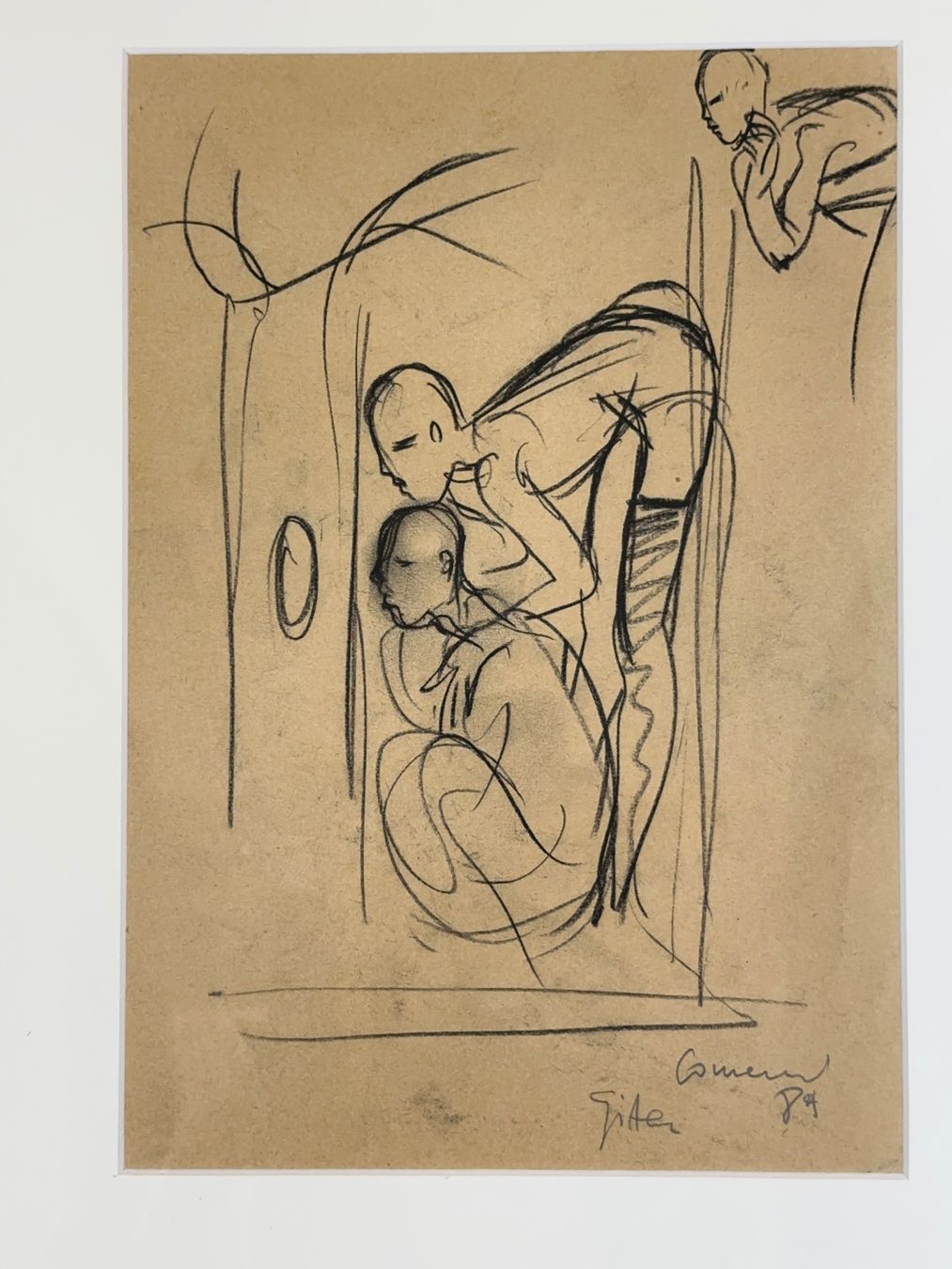 Poster & Bilder: Mario Comensoli, Figurenstudie 1989 – Gebraucht aus Adliswil von Kiambu 1