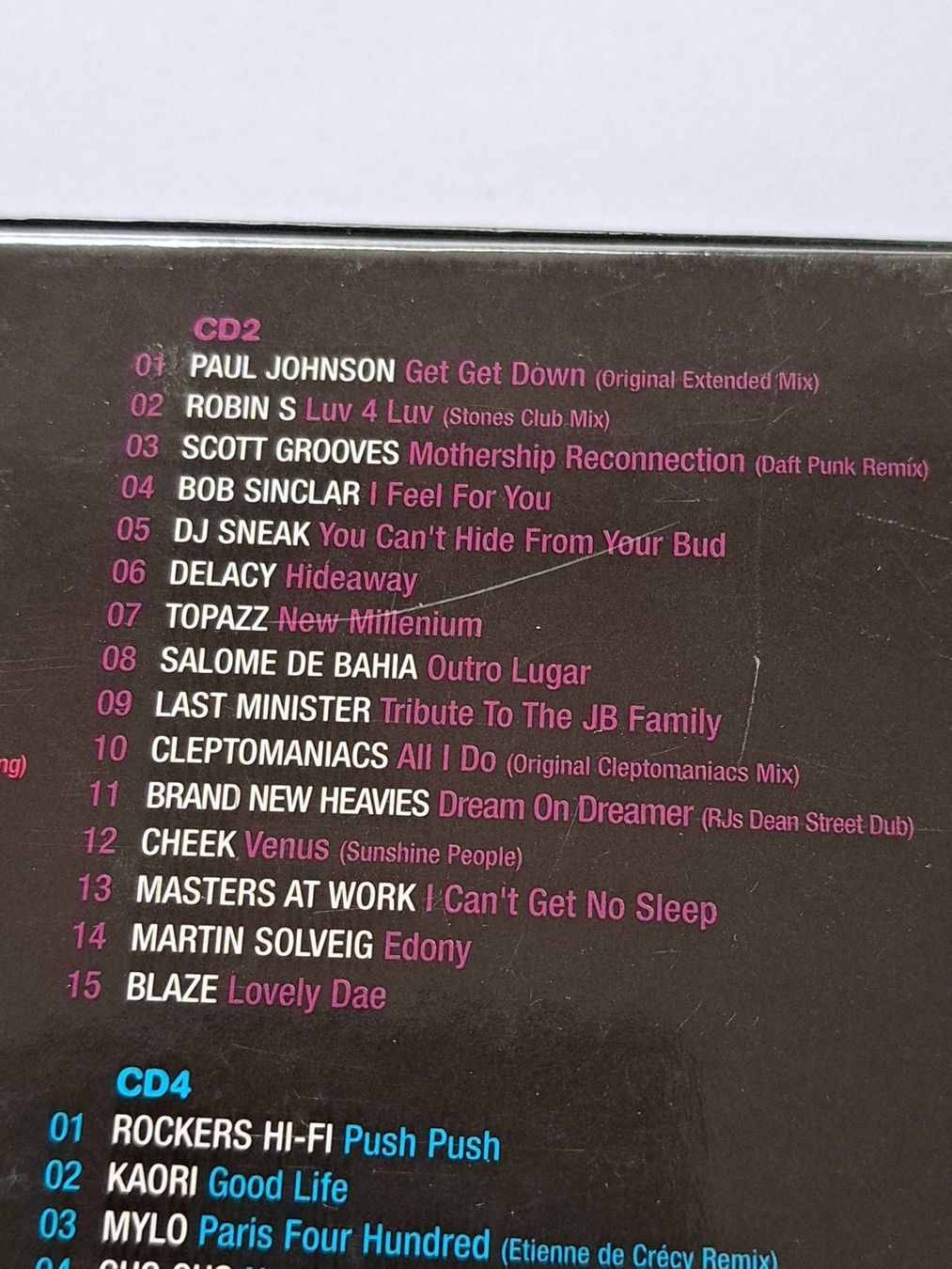 CDs: Coffret 4 Cds Dancefloor Anthology – Gebraucht aus Pully von bro_n52j 4