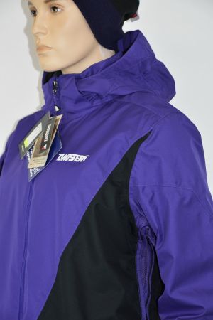 Zimtstern Herren Jacke Regenjacke Windjacke/Lila.schwarz/G.L