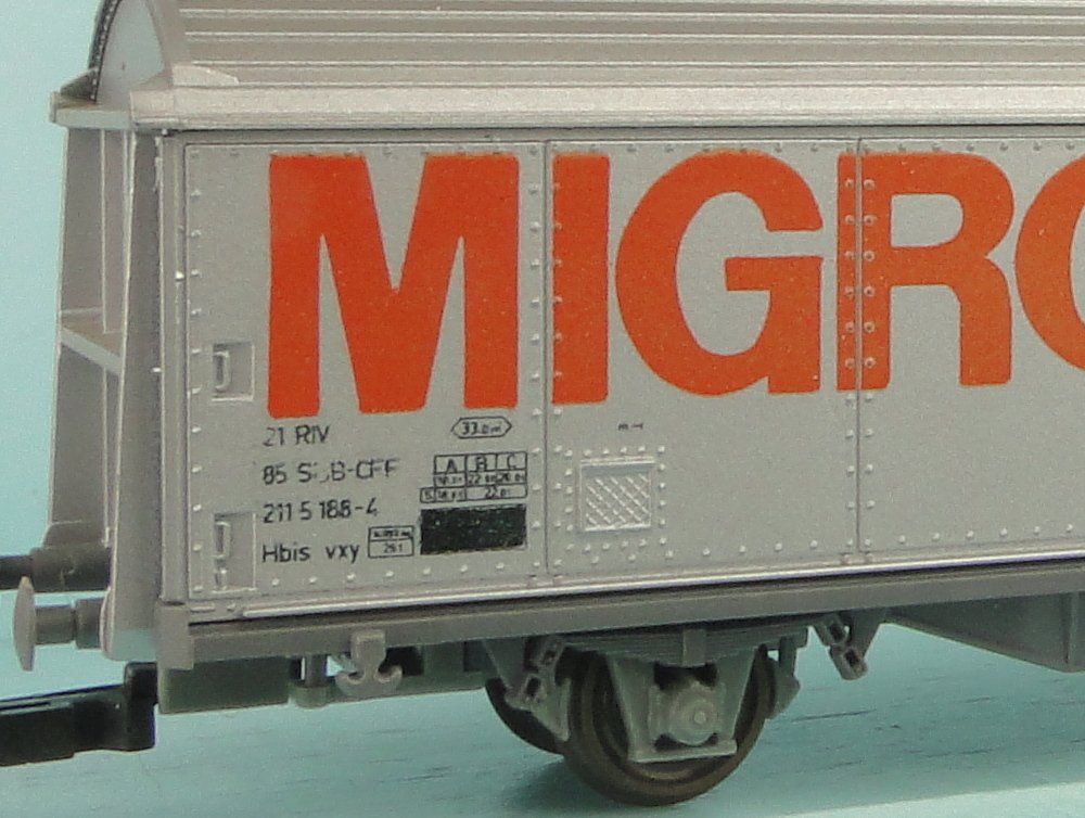 Roco Modelleisenbahnen: Roco 4340B Hbis Migros Aproz – Gebraucht aus Bülach von cann11 5