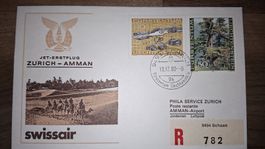 Swissair Zürich - Amman 10.12.1980