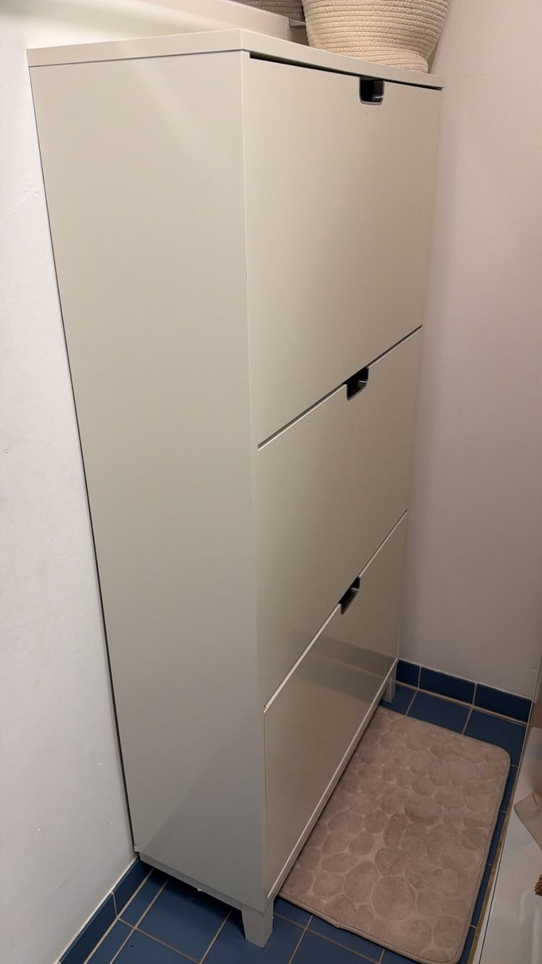 Ikea Schränke: KEA STÄLL, blanc, 3 compartiments, bon état – Gebraucht aus Dubendorf von Sarah279