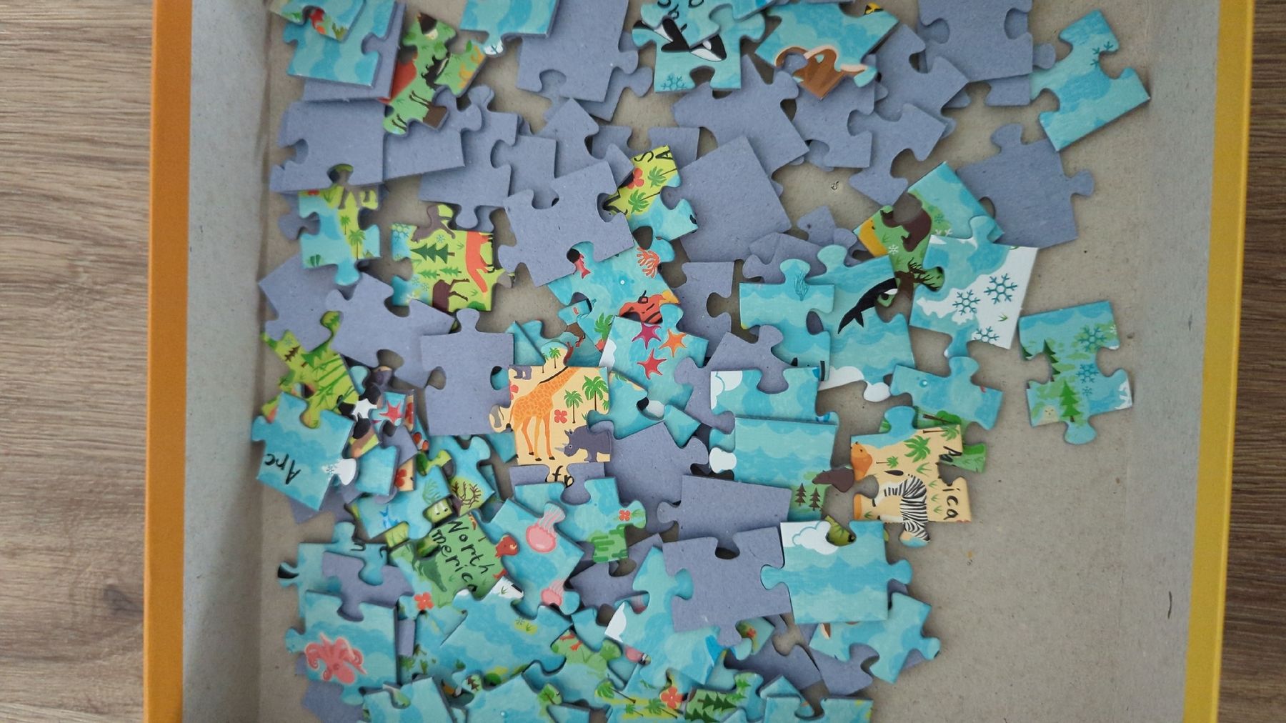 Puzzle: Puzzle 104 Teile / Weltkarte – Usato da Mägenwil venduto da Peter_Frei 6