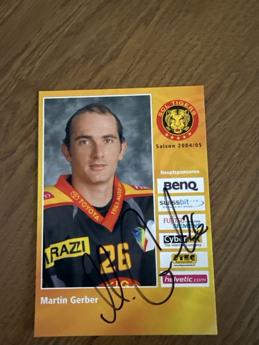 Autografi: Martin Gerber Autogramm – Usato da Ins venduto da Mi_Ro93