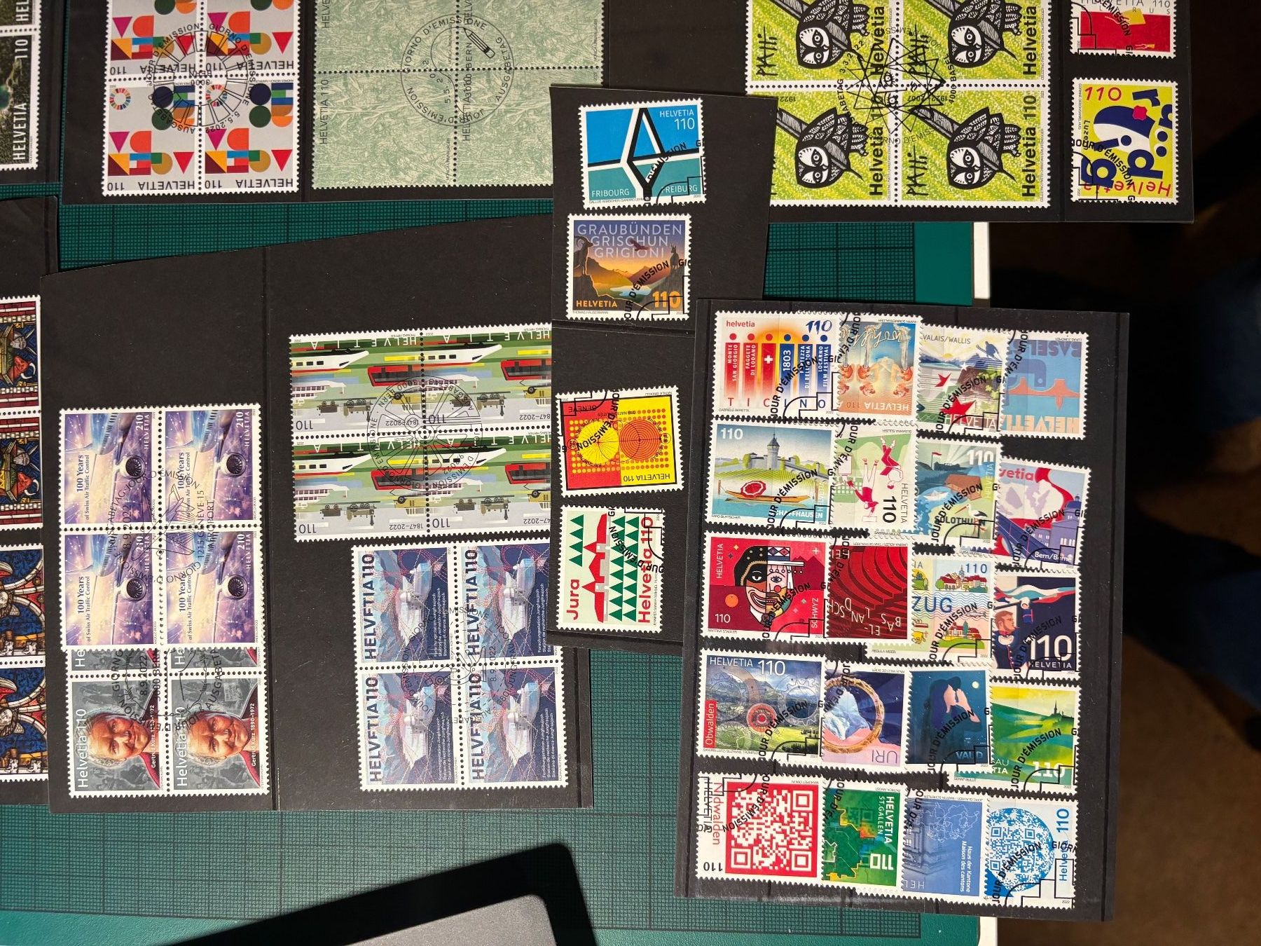 Alle Briefmarken: BM 4er und einzeln aus 2022 ET. – Neu (gemäss Beschreibung) aus Utzenstorf von Rose0303 3