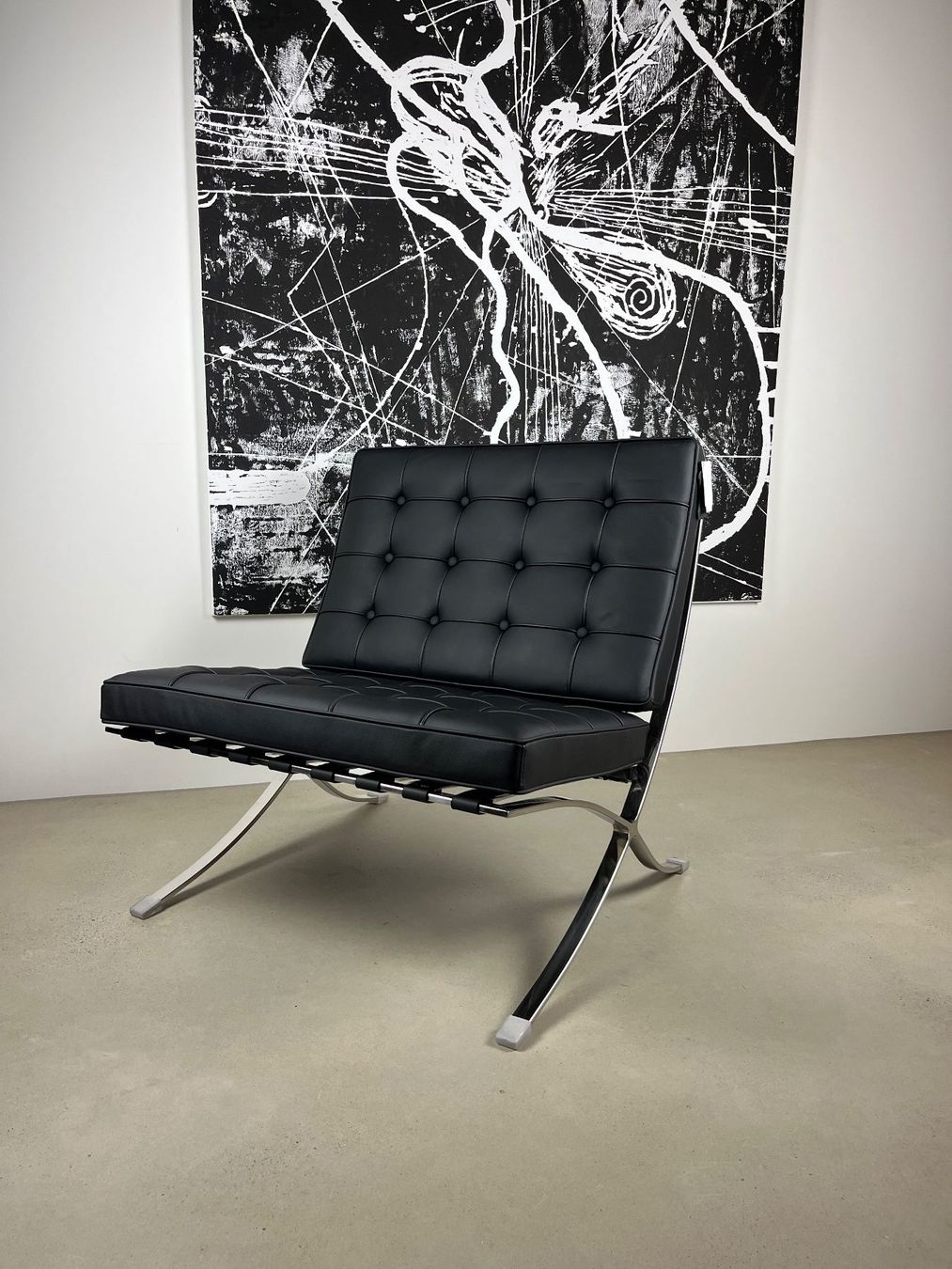 Liegen & Liegestühle: Design-Loungesessel im Stil eines Klassikers - Echtleder – Neu (gemäss Beschreibung) aus Münchenstein von AndreHaus