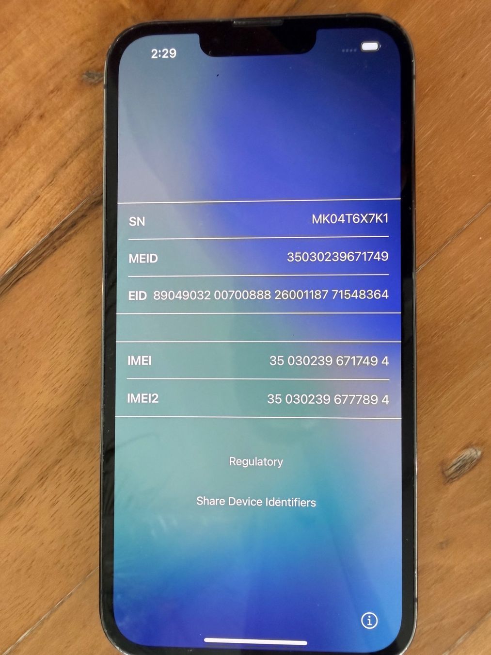 Apple Telefoni cellulari / Smartphones: iPhone 13 Pro (256 GB) – Usato da Herrliberg venduto da goblin75