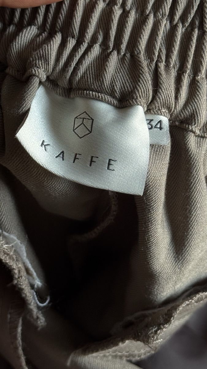Pantaloni: Stoffhose beige Gr. 34 von Kaffe – Nuovo (secondo la descrizione) da Zürich venduto da Aya03 2