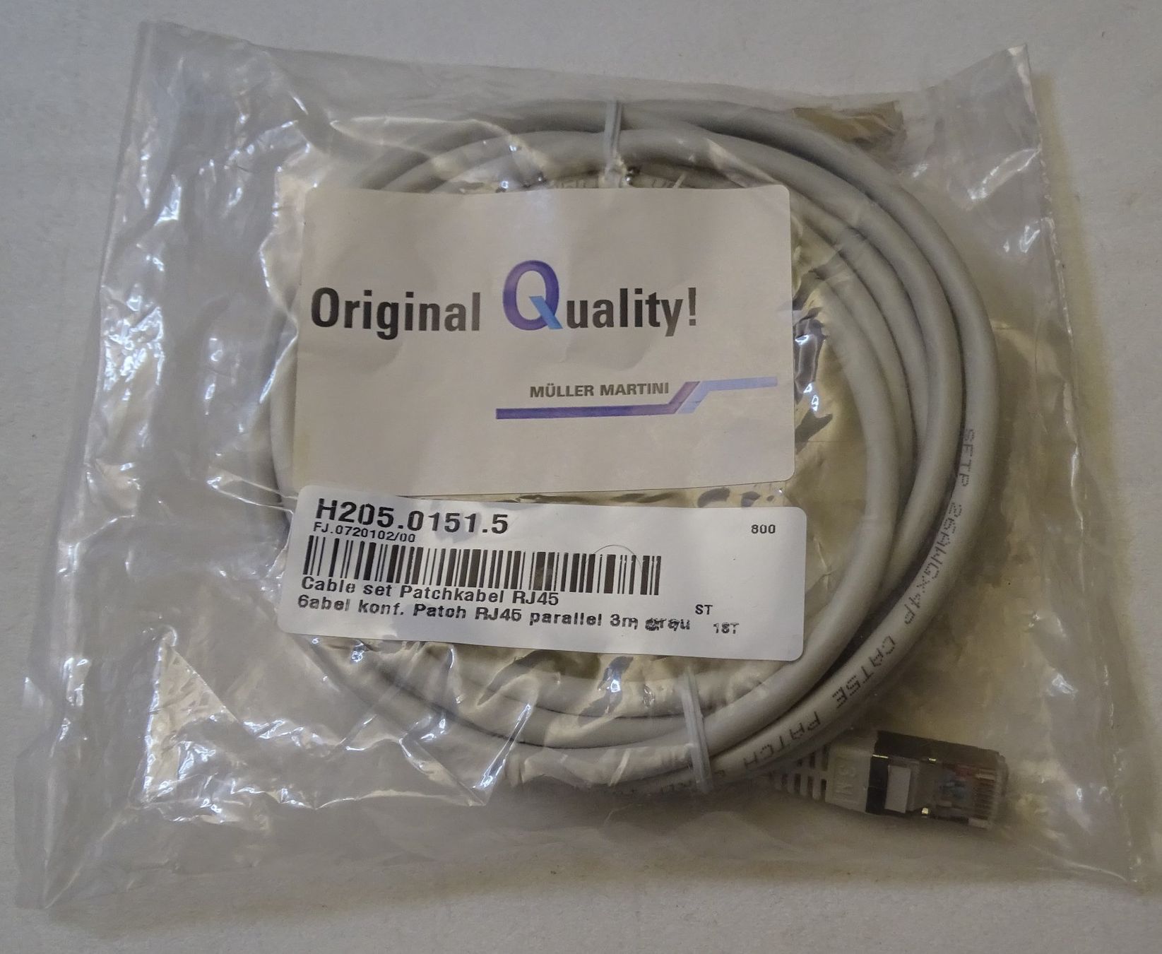 Cavi: ***TOP*** Kabel konf. Patch RJ45 parallel 3.00m ***TOP*** – Nuovo e nell'imballaggio originale da Zofingen venduto da Felix459 4
