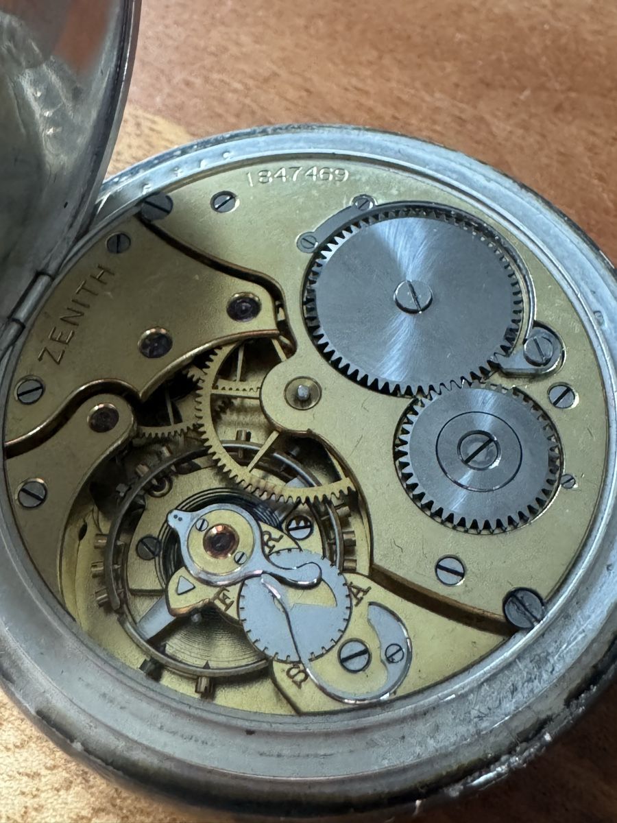 Zenith Orologi: Zenith Taschenuhr – Difettoso da Sursee venduto da Dersempacher 2