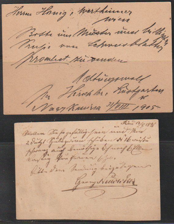 Ansichtskarten: Carte postale ancienne avec timbres et cachets – Gebraucht aus Crans-Montana von kira56 1