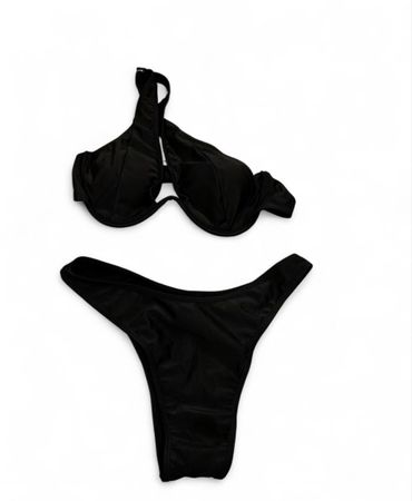 Damen Bikini schwarz 