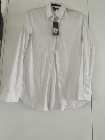 Weisse Bluse von Kate Storm, Grösse 34, neu mit Etikett