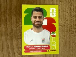 Panini FIFA WM 2026 Sticker Morteza Pouraliganji IRN 3
