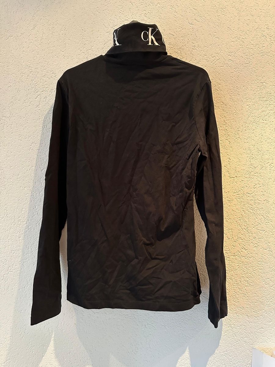 Calvin Klein Top: Pull col roulé Calvin Klein Jeans noir – Usato da Sion venduto da lbo_jpy8 1