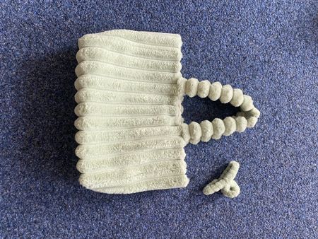 Superflauschige Tasche- pastell grün