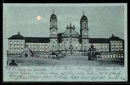Einsiedeln, Kloster Maria Einsiedel mit 
