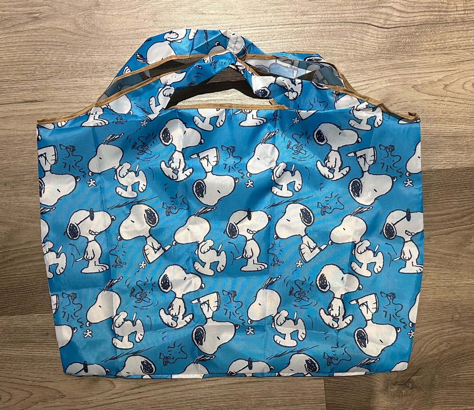 Borse: Faltbare Tasche mit Snoopy Motiv in gelb – Nuovo e nell'imballaggio originale da Meilen venduto da Art-Friend 2