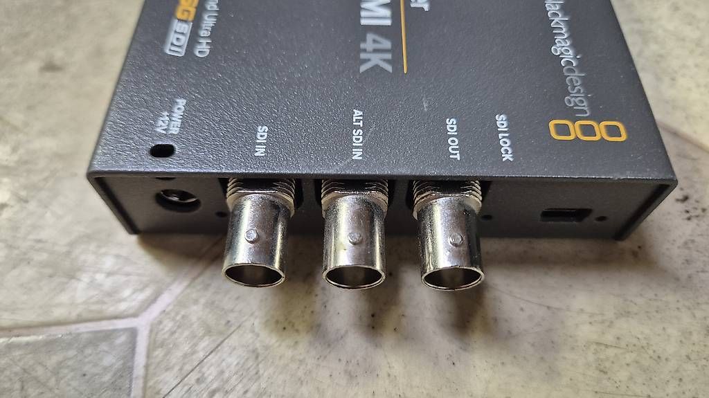 Blackmagic Convertitori: Blackmagic Mini Converter SDI to HDMI 4K – Usato da Hohenrain venduto da Sven848 2