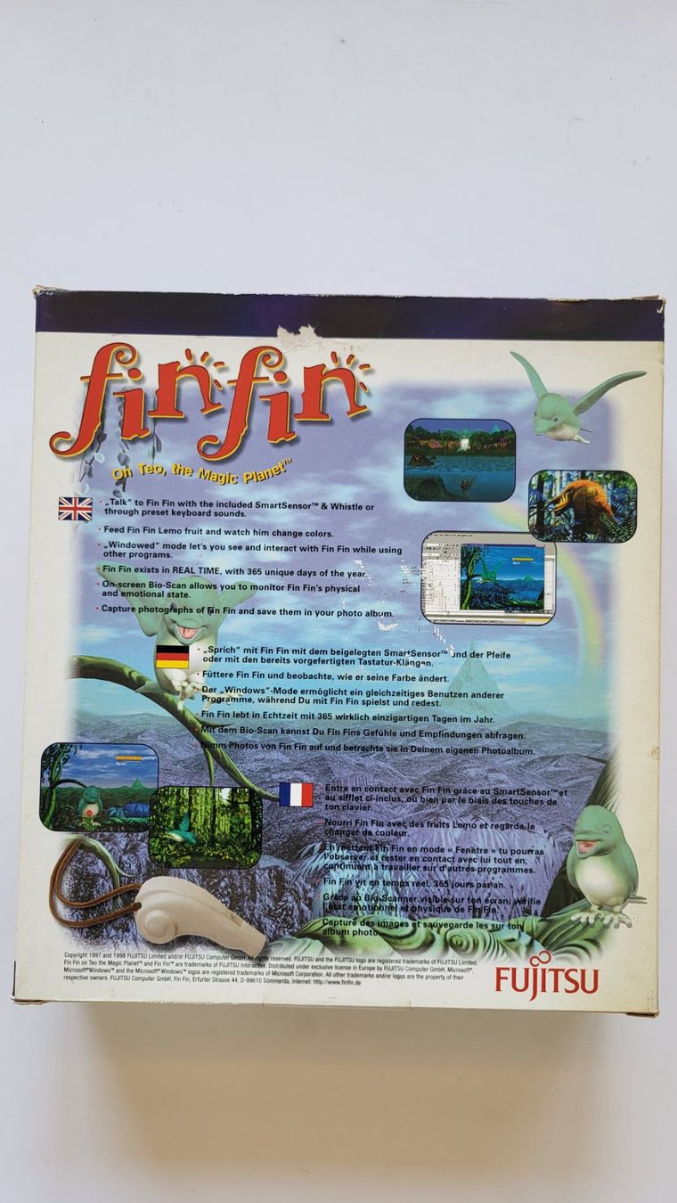 Giochi: Fin Fin - Win95 - Big Box – Usato da Rosshäusern venduto da West66 3