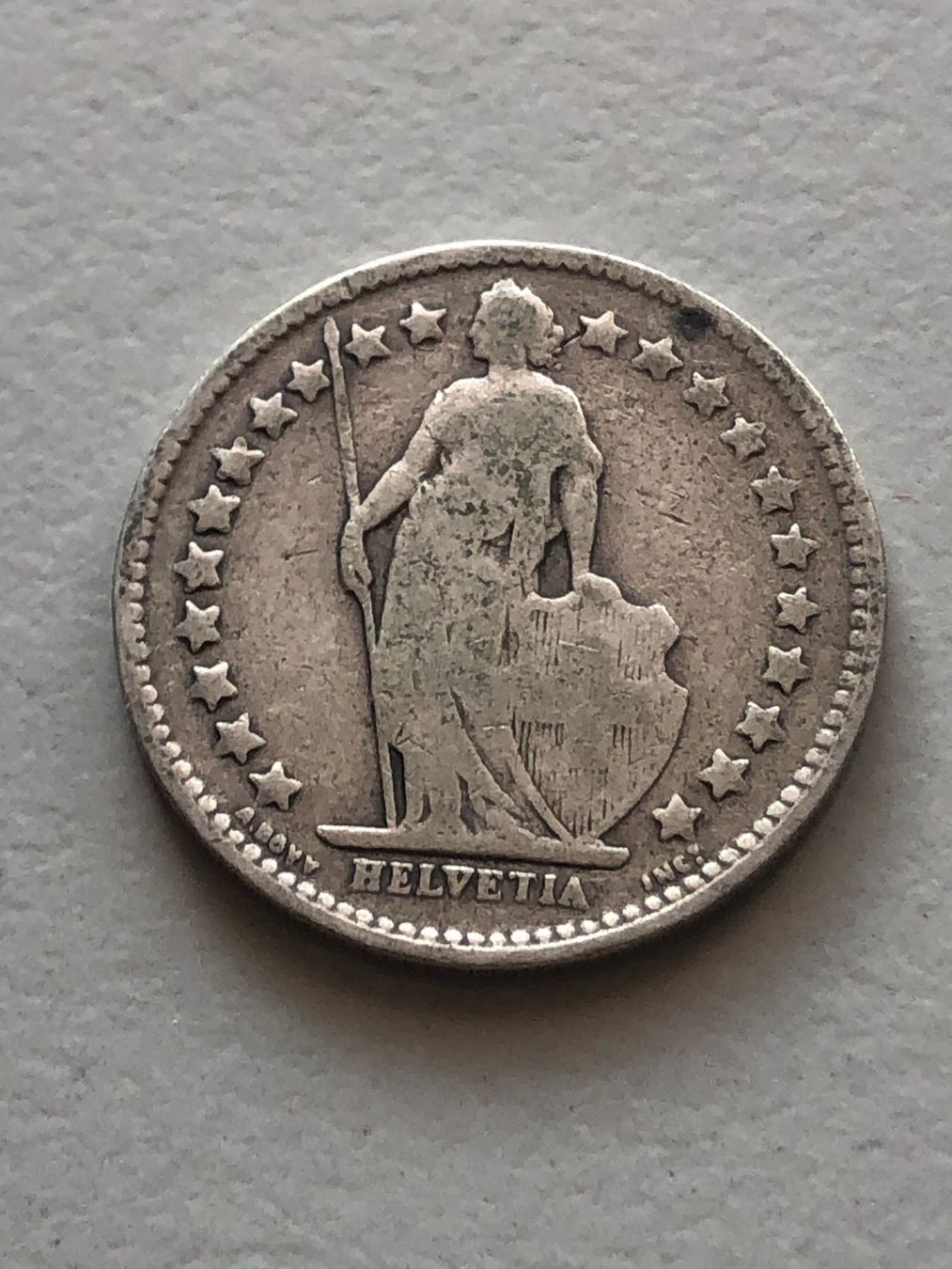 Tutti le monete: 50 Rp. 1909 – Usato da Schötz venduto da Odpa 1