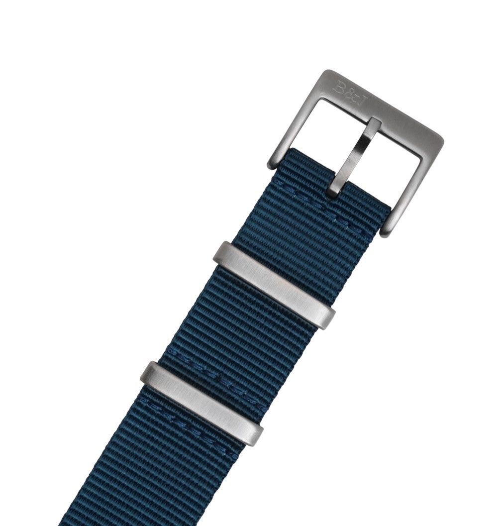 Bracciali & Braccialetti: Fabric strap for watches – Nuovo e nell'imballaggio originale da Gland venduto da AlpineTime_CH 2