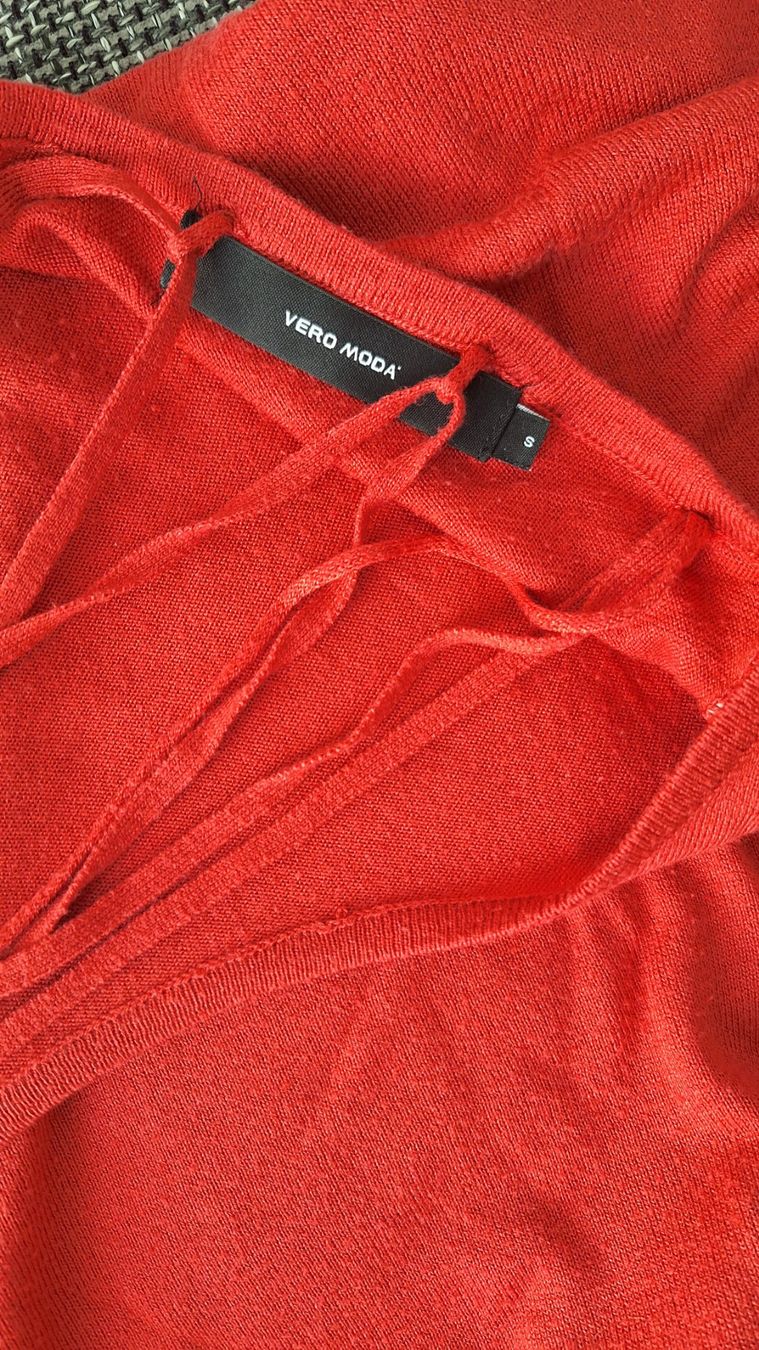 Pullover & Sweatshirts: VERO MODA Pulli 3/4 Arme, bordeaux, Grösse S – Gebraucht aus Winterthur von Simply_nm 4