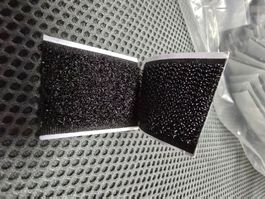 Klettverschluss 30 x 40 mm mit Klebeseiten (500 Stk.)