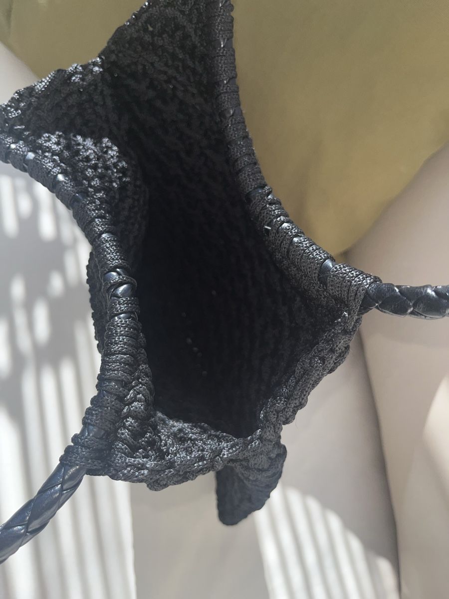 Borse da donna: Handtasche gehäkelt schwarz – Nuovo e nell'imballaggio originale da Mörschwil venduto da Seegurke18 1