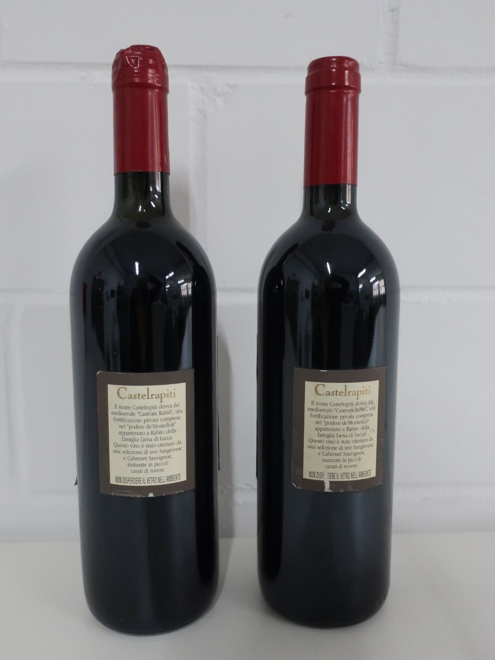 Vino: 2 Flaschen Castelrapiti 1994 – Usato da Volketswil venduto da brockipfannenstil 2