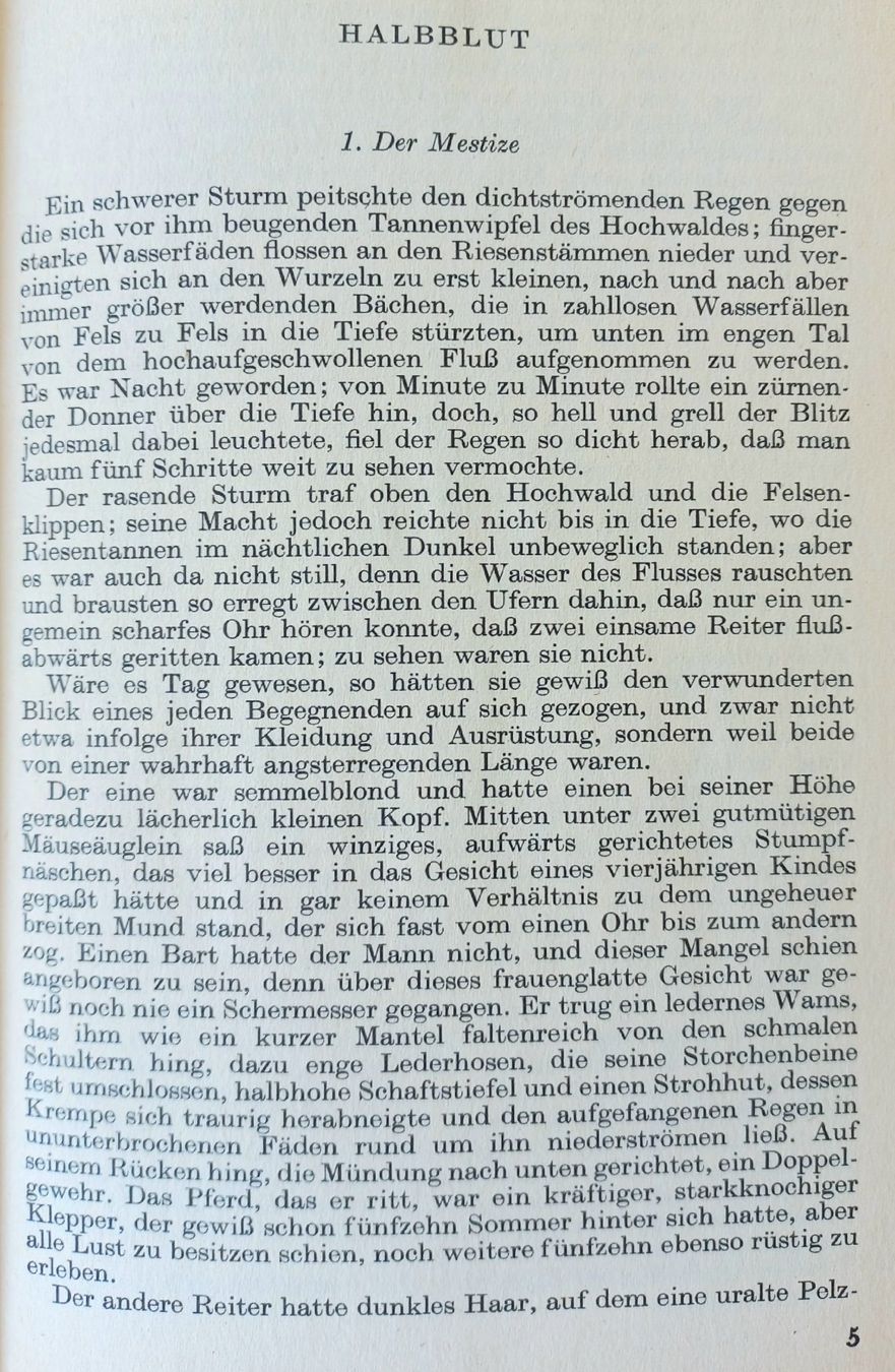 Libri: Karl May - Halbblut (T38) – Usato da Niederuzwil venduto da lubimaja 2