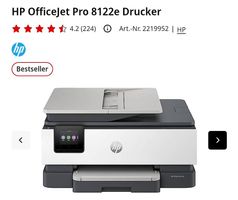 HP OfficeJet Pro 8122e Drucker neuwertig  Luzern