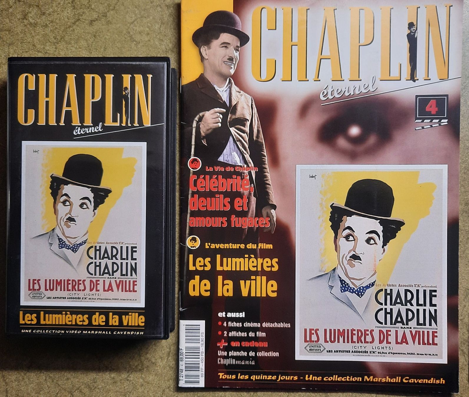 Tutti i VHS: Chaplin Eternel: collection magazines avec films VHS:C2 – Usato da Préverenges venduto da mam_629h 3