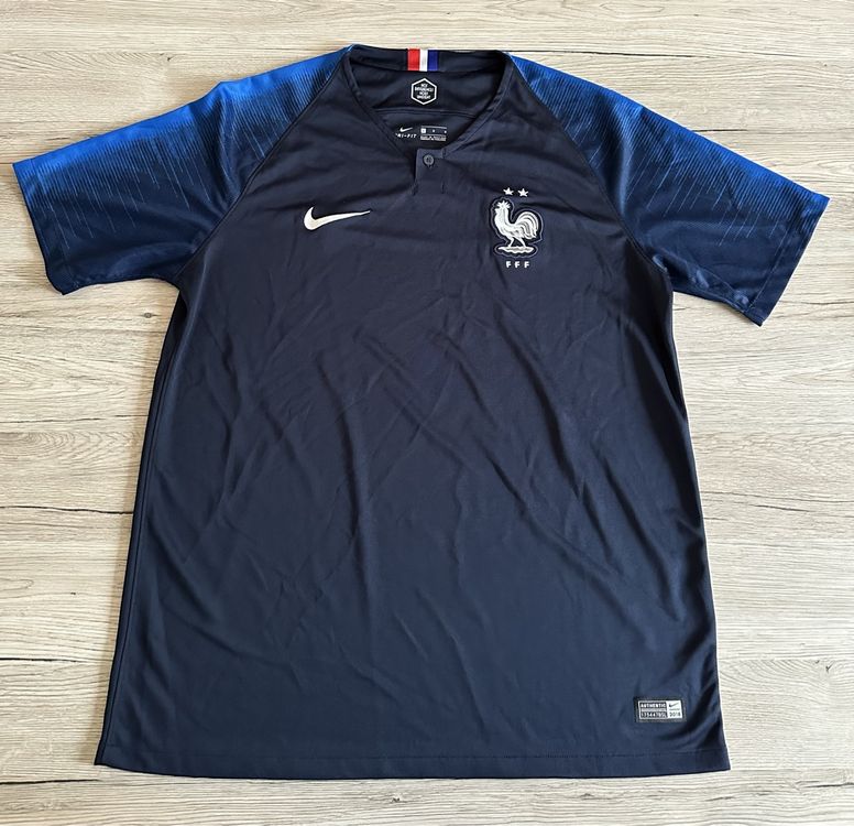 Maillot Extérieur France FFF 2018/19 - Nike Vapor XXL - Version Joueur
